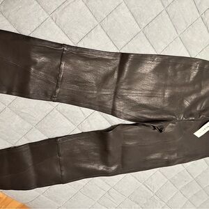 STATE Black Leather Pants